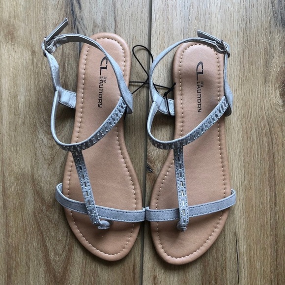 Chinese Laundry Shoes - COPY - CL by Chinese Laundry Grey Sandals Size 8.5